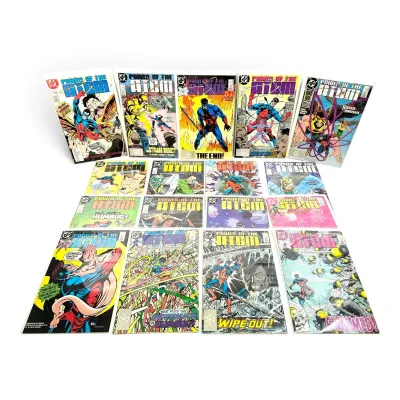Power Of The Atom Comics By Stern, Nolan, Turner, & Wilson
