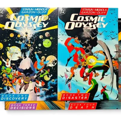 Cosmic Odyssey Comic Books 1-4 (1988