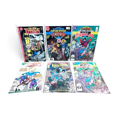 The New Titans & Teen Titans Spotlight Comics