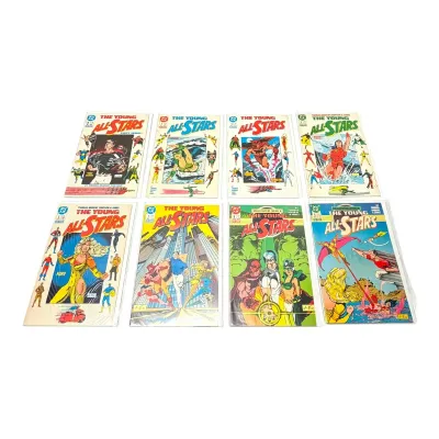 The Young All-Stars #1-5 & 7-9 1980s DC Comics 