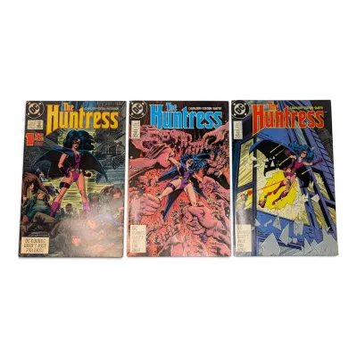 1989 The Huntress Comics #1-3