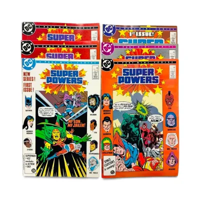 Super Powers Mini-Series Comics, 1985 & 1986