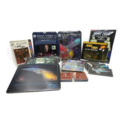 Star Trek Superfan Collection; Mousepads, Journals, Shirts, Collectibles, & More