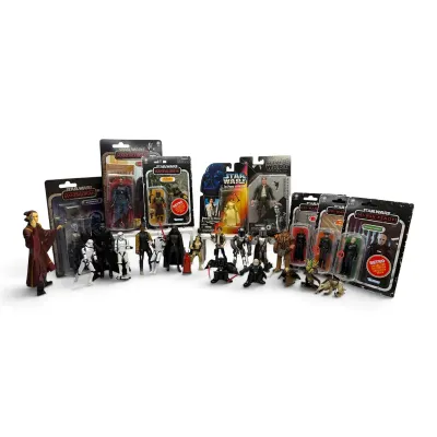 1990s, 2000s, & 2022 Star Wars Action Figure Collection [Sealed & Unsealed]