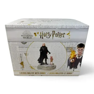 NEW Lucious Malfoy W/ Dobby Figure Wizarding World Harry Potter (Enesco)