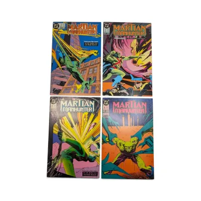 Martian Manhunter Complete 1988 Mini-Series Comics