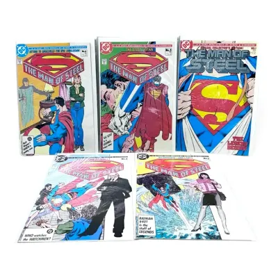 The Man Of Steel Superman Comics