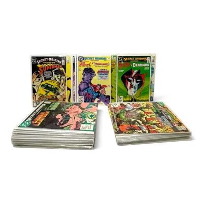 1986 DC Comics Secret Origins #1-49 & More Comics 