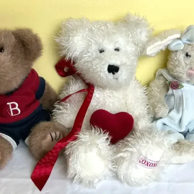 (3) Boyds Bears Stuffed Animals