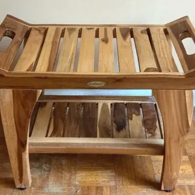 Teak Spa Bench