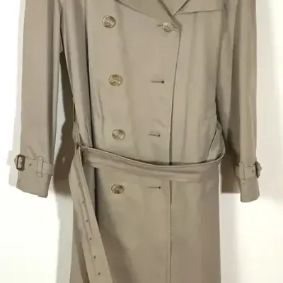 Authenticated Burberry Coat With Removable Wool Liner