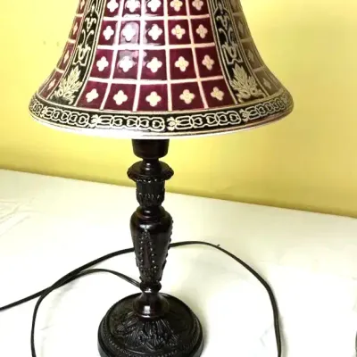 16 “Ornate Table Lamp  - Tested
