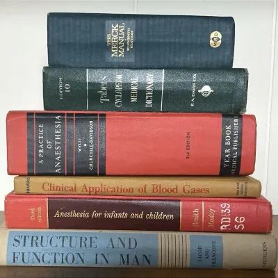 Vintage Medical Books