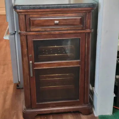 Tresanti Dual Zone Wine Cooler Cabinet | Model CW-68FDE-TS | Marble-Style Top