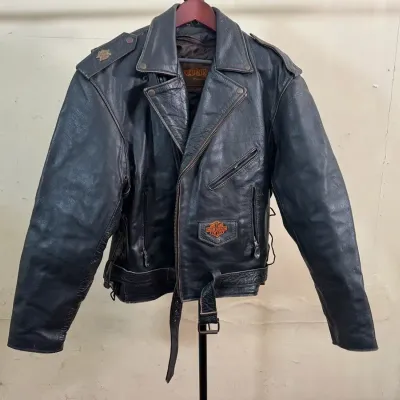 Harley-Davidson UNIK Premium Leather Motorcycle Jacket | Size 48