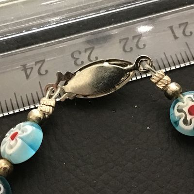 Dainty Glass Bead Bracelet