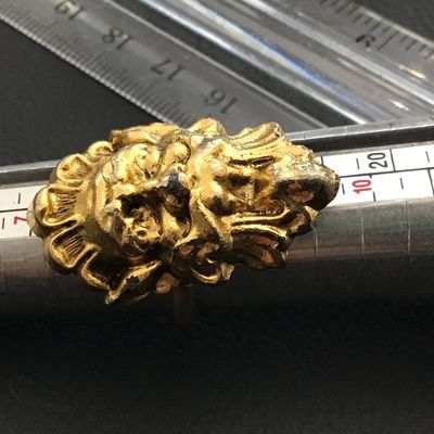Labyrinth Vintage Art Deco Adjustable Ring