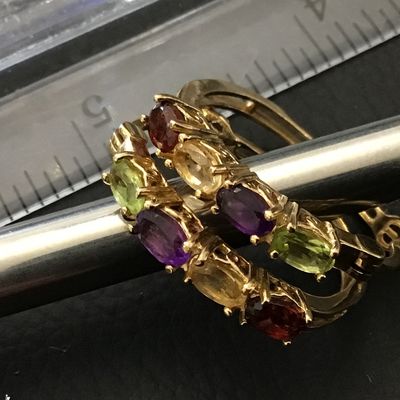 925 Semi Precious Earrings