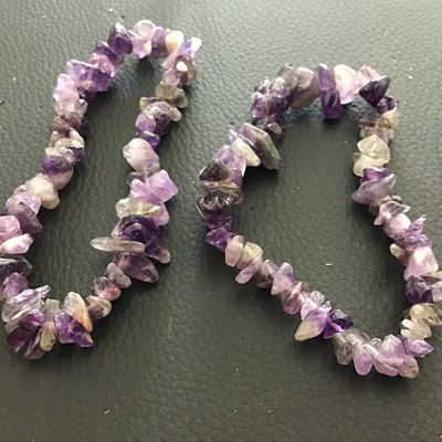 Amethyst Chip Bracelets