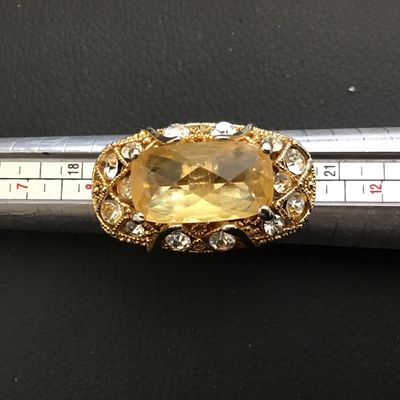 Large Vintage Adjustable Cocktail Ring