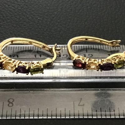 925 Semi Precious Earrings