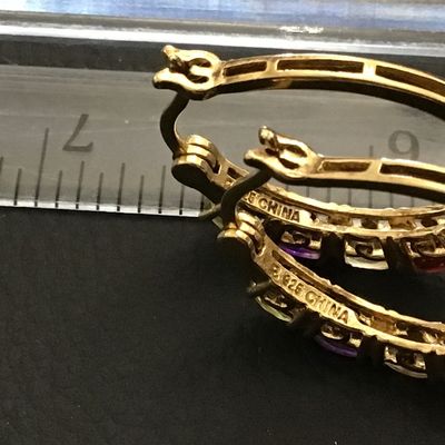 925 Semi Precious Earrings