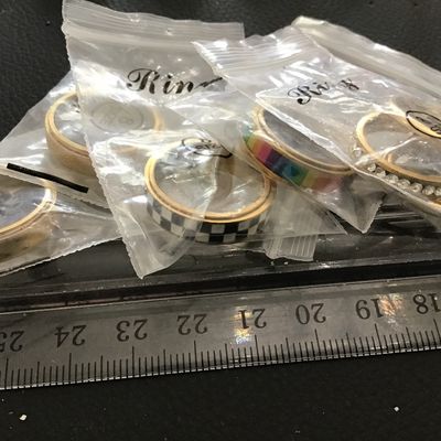 5 Fashion Rings New Size 8