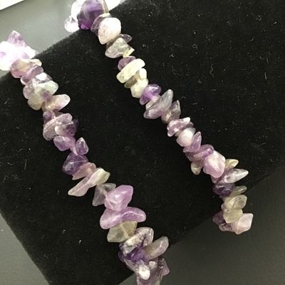 Amethyst Chip Bracelets