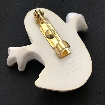 Googling Eye Vintage Ghost Brooch
