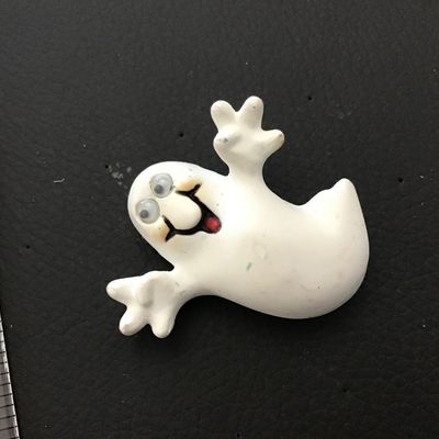 Googling Eye Vintage Ghost Brooch