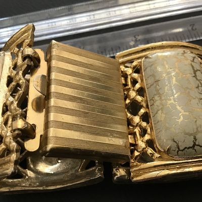 Vintage Panel Bracelet Statement