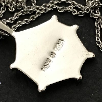Costume Spider Web Necklace