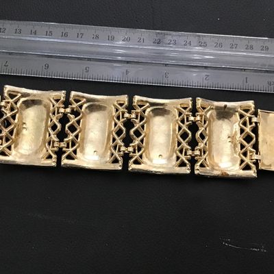 Vintage Panel Bracelet Statement