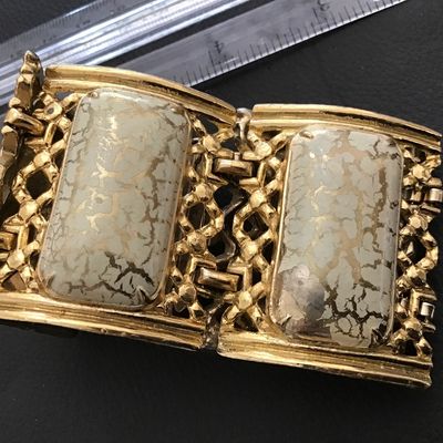 Vintage Panel Bracelet Statement