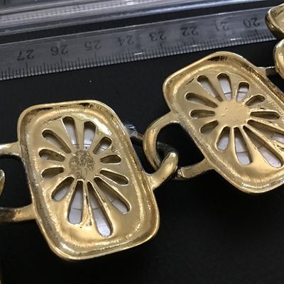 Crown Trifari Gold Tone Classic Wonderful Condition Rare