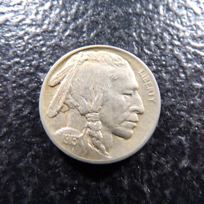 1913 T-1 INDIAN HEAD BUFFALO NICKEL