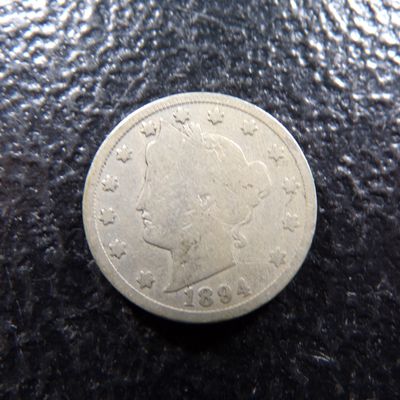 1894 LIBERTY HEAD V NICKEL