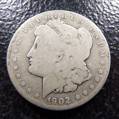1902-S MORGAN SILVER DOLLAR