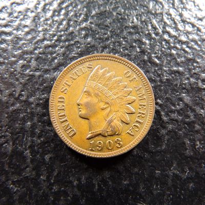 1903 HIGH GRADE INDIAN HEAD CENT