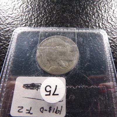 1913-D T-2 KEY DATE INDIAN HEAD BUFFALO NICKEL