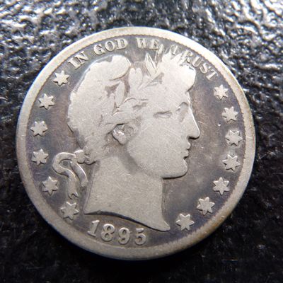 1895-O BARBER SILVER HALF DOLLAR
