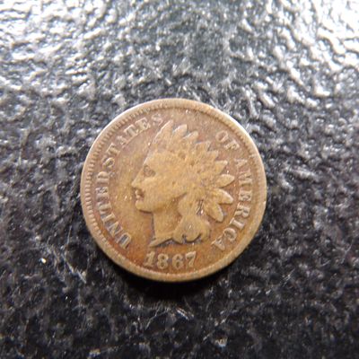 1867 INDIAN HEAD CENT