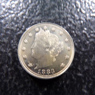 1883 N/C HIGH GRADE LIBERTY HEAD V NICKEL