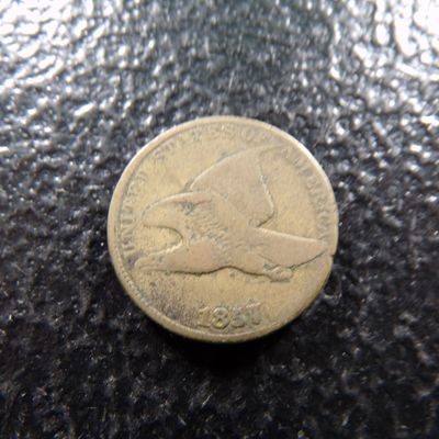 1857 FLYING EAGLE CENT