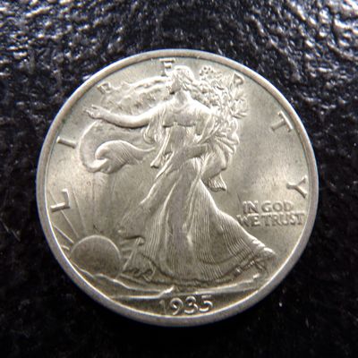 1935 HIGH GRADE WALKING LIBERTY SILVER HALF DOLLAR