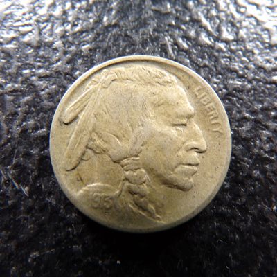 1913-D T-1 KEY DATE INDIAN HEAD BUFFALO NICKEL