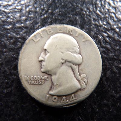 1944-D WASHINGTON SILVER QUARTER