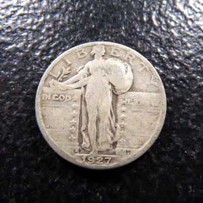 1927-S STANDING LIBERTY SILVER QUARTER