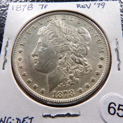 1878 7TF REV. 79 MORGAN SILVER DOLLAR