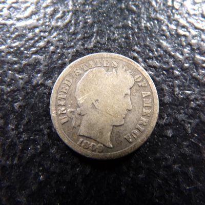 1899-S BARBER SILVER DIME